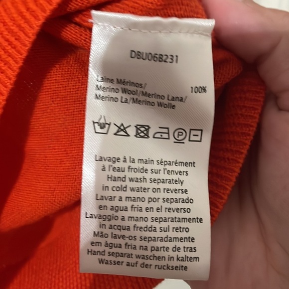 Gerard Darel Paris Merino Wool Sweater Size 2 - Picture 4 of 6